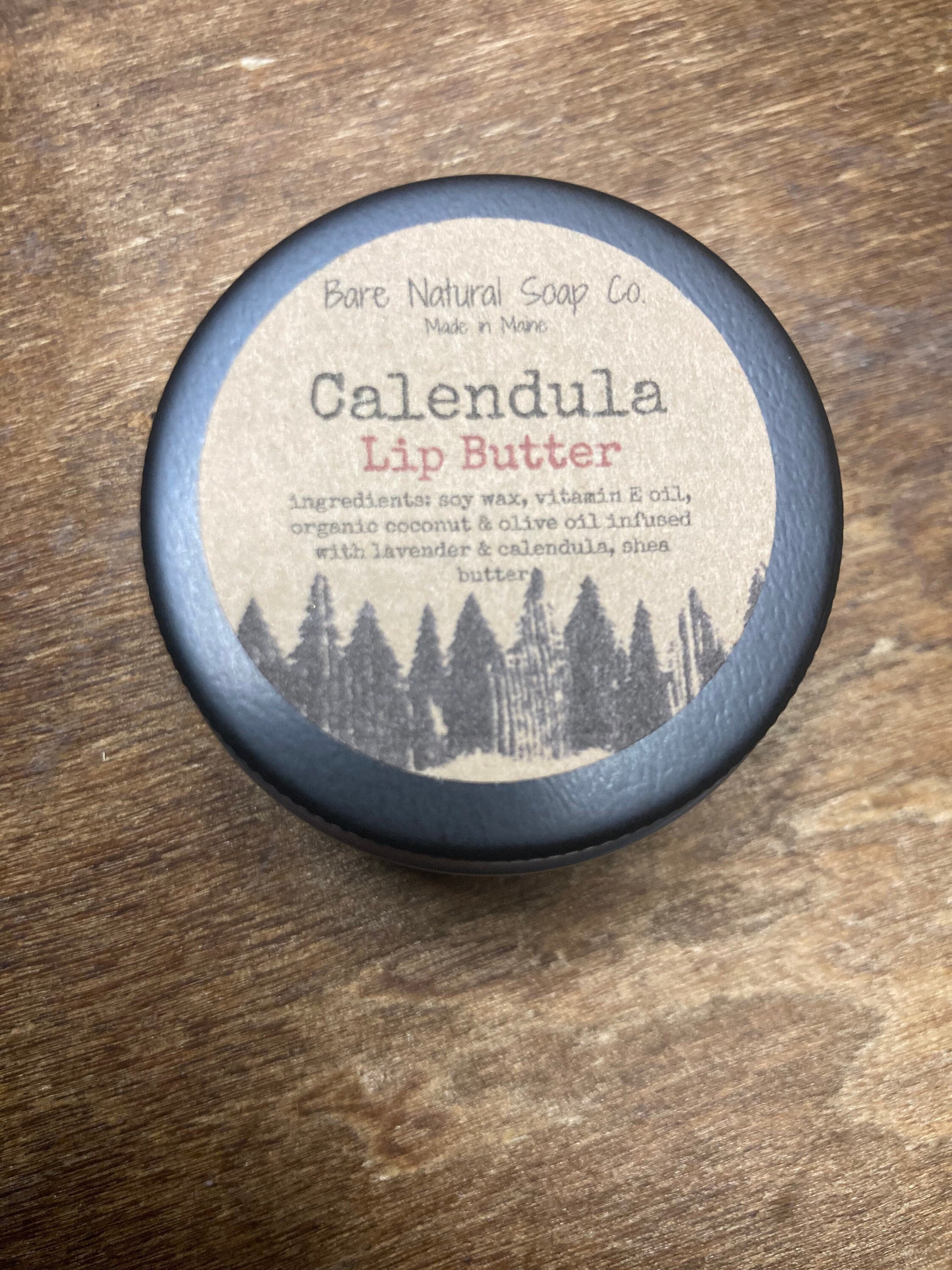 Calendula Lip Butter  Organic & Natural Lip Balm – Bare Natural
