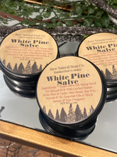 Load image into Gallery viewer, Winter Collection | White Pine Skin Salve | Handcrafted Evergreen Salve | Plant Based
