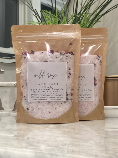 Botanical Bath Salt Soak | Maine Made